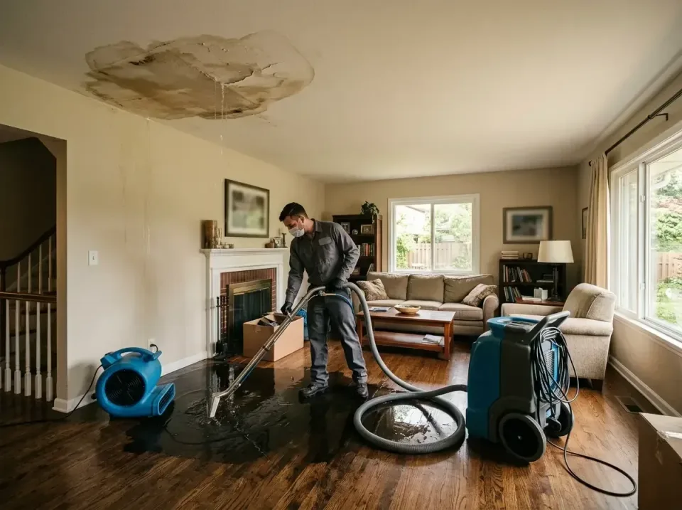attic-pipe-burst-ceiling-drip-008 — frequently asked questions, Water Damage Restoration & Carpet Care in Cadiz, KY